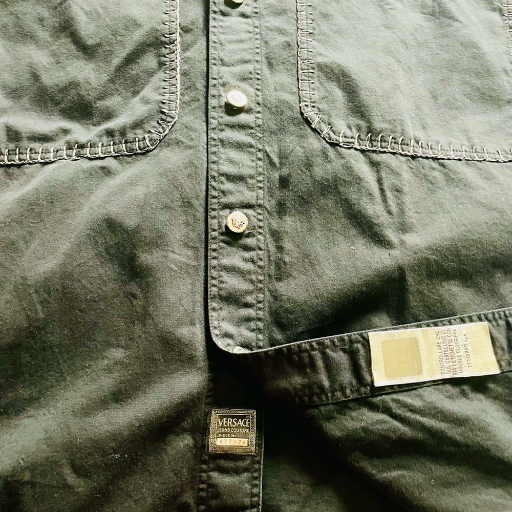 Original Authentic Versace Black Shirt.